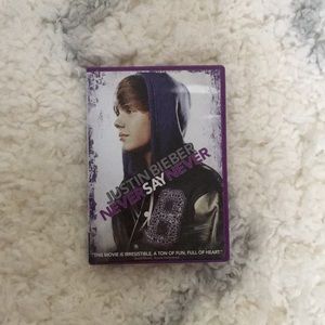 Justin Bieber Never Say Never Movie DVD